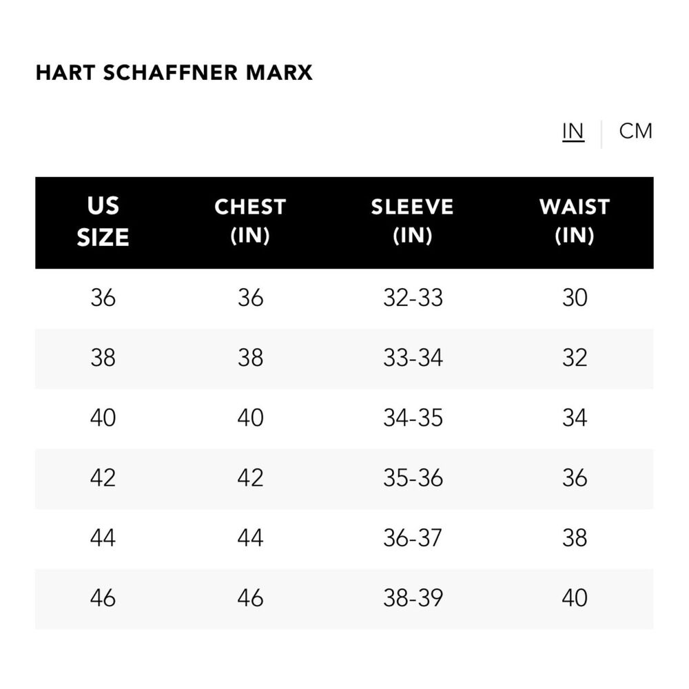 HART SCHAFFNER & MARX pinstripe suit coat 46L - Picture 3 of 6